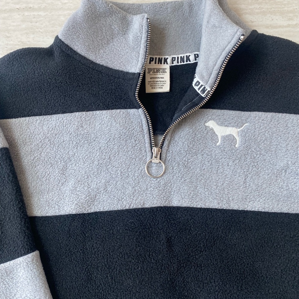 PINK Fleece Pullover - Picture 4 of 4